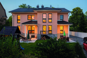 Massivhaus Mehrfamilienhaus der Firma Roth